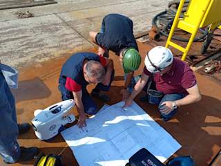 University of Rijeka with Blueye ROV during inspection