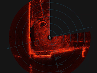 Cerulean Omniscan Compact Sonar - Scan of the Dora bassin
