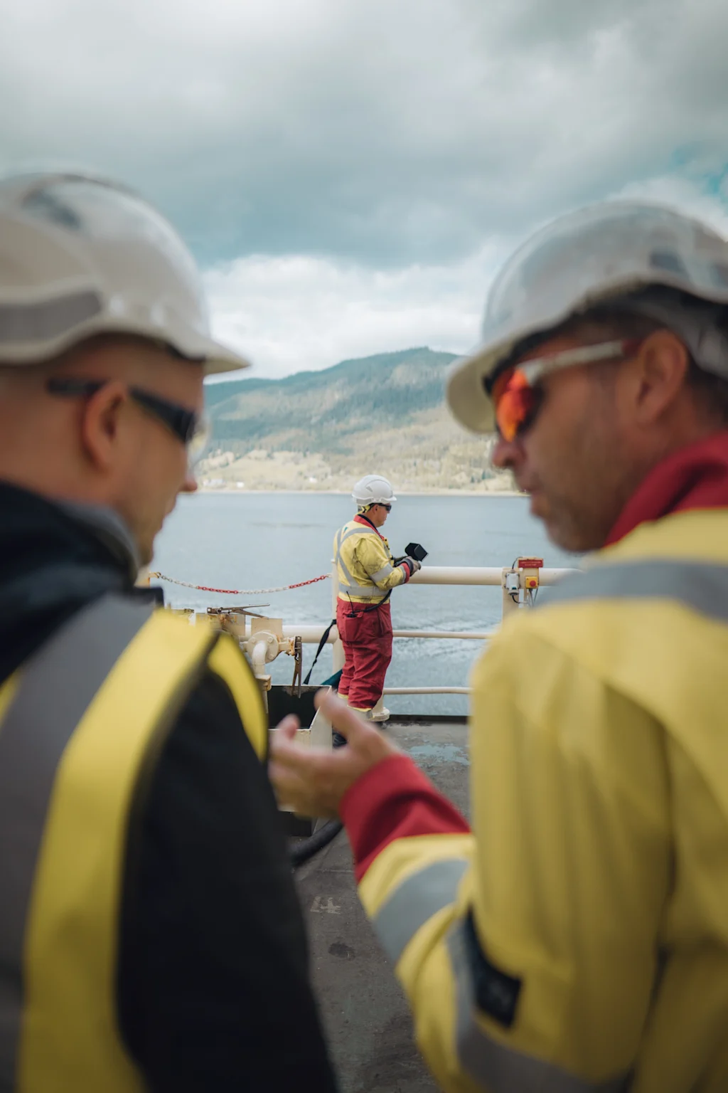 Inspecting the Deep Energy vessel