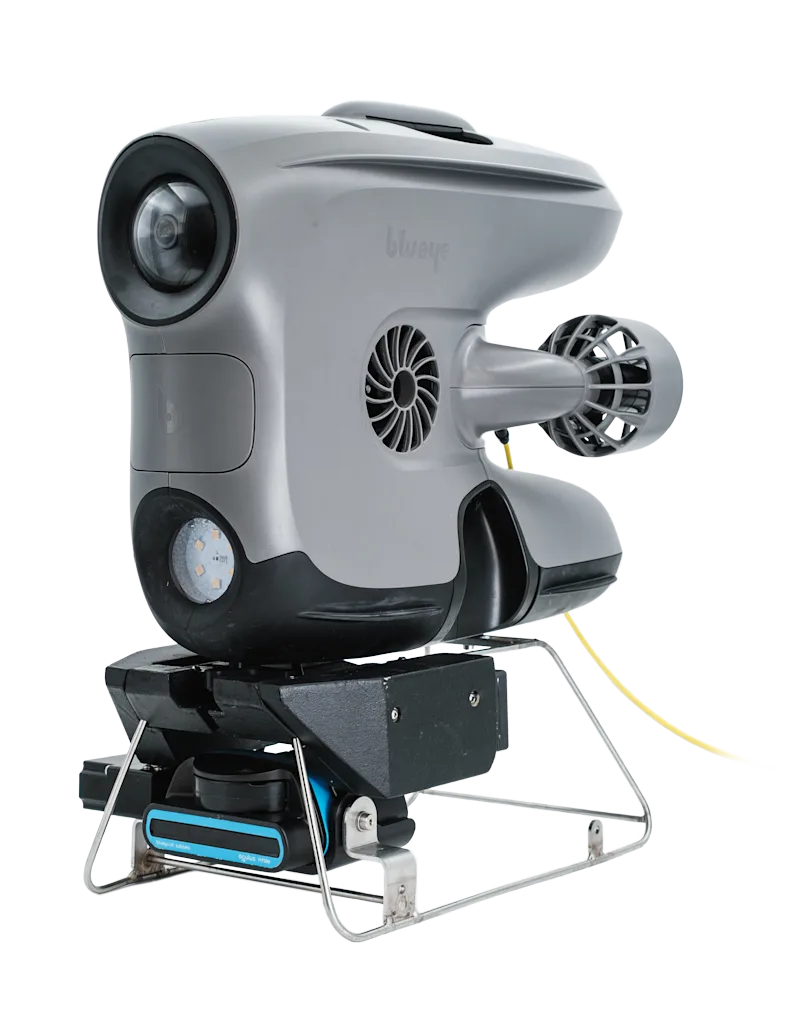 Blueye X3 with oculus, servo and large skid