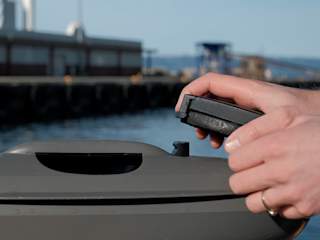 The Blueye GPS: snap-on