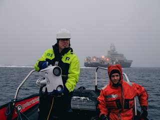 Martin Ludvigsen and the Blueye Pioneer