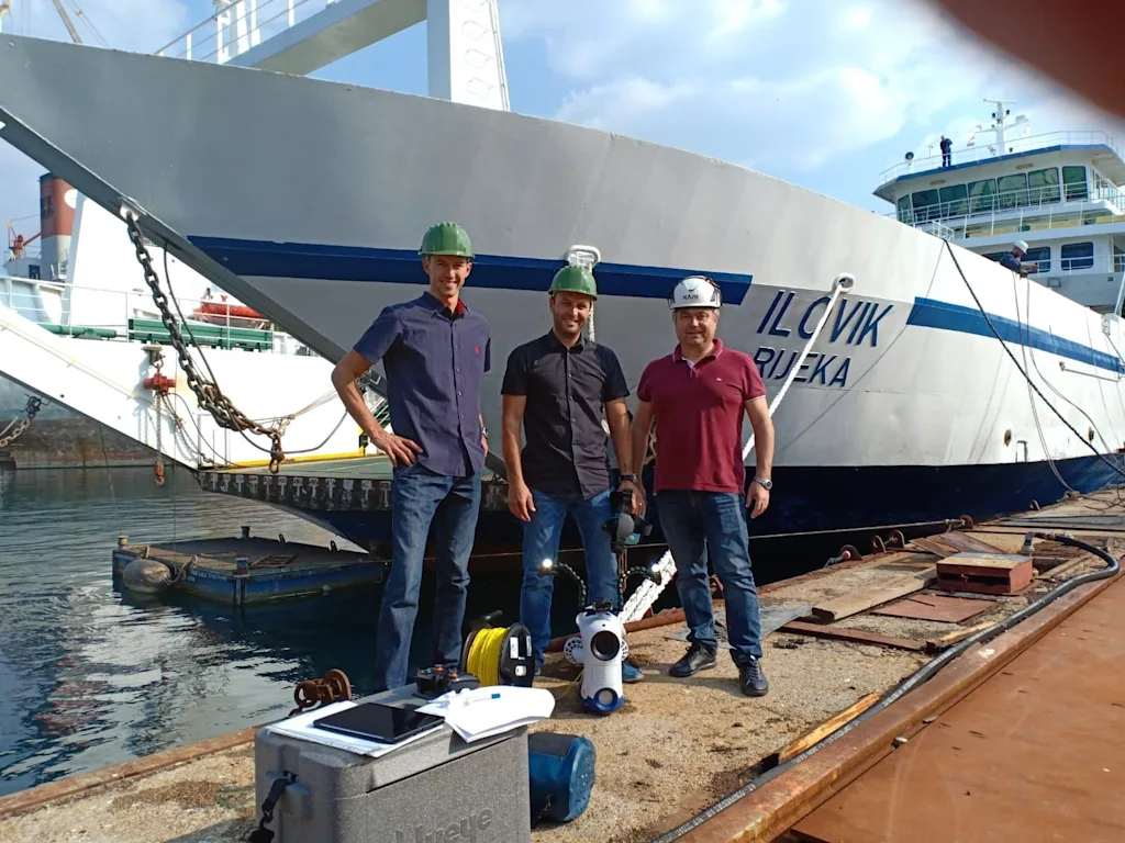 University of Rijeka with Blueye ROV