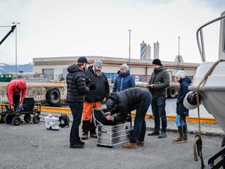 The County Governor in Trøndelag visiting Blueye