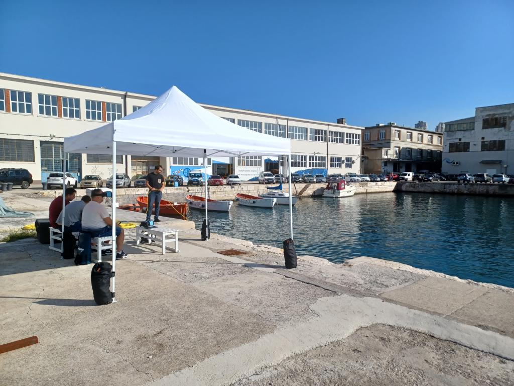 The Blueye ROV course conducted by University of Rijeka in front of ICT.