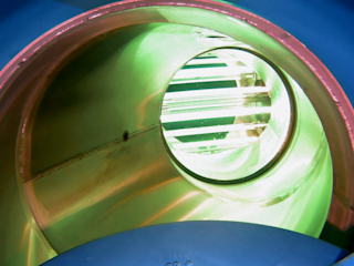 Blueye inspection of waterworks pipe