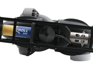 Aqua TROLL on drone with DVL from below