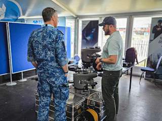 Trond and Netherlands Navy at SeaSEC
