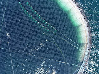 Aquaculture site in Norway