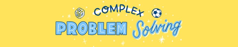 cartoon that says complex problem solving