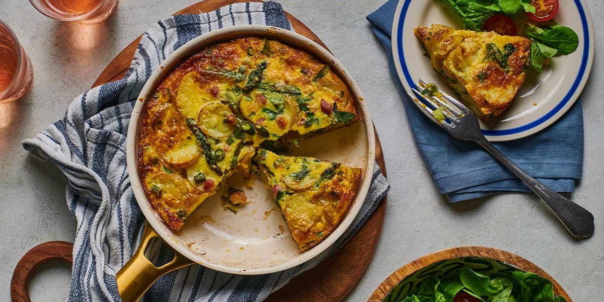 Asparagus & Pancetta Frittata Asparagus & Pancetta Frittata