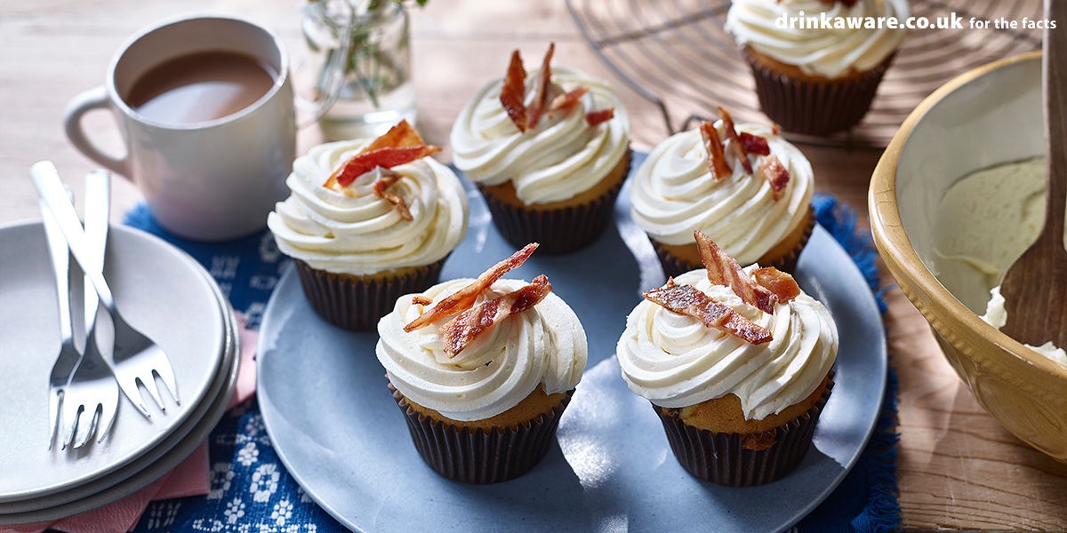 Bacon & bourbon cupcakes Bacon & bourbon cupcakes