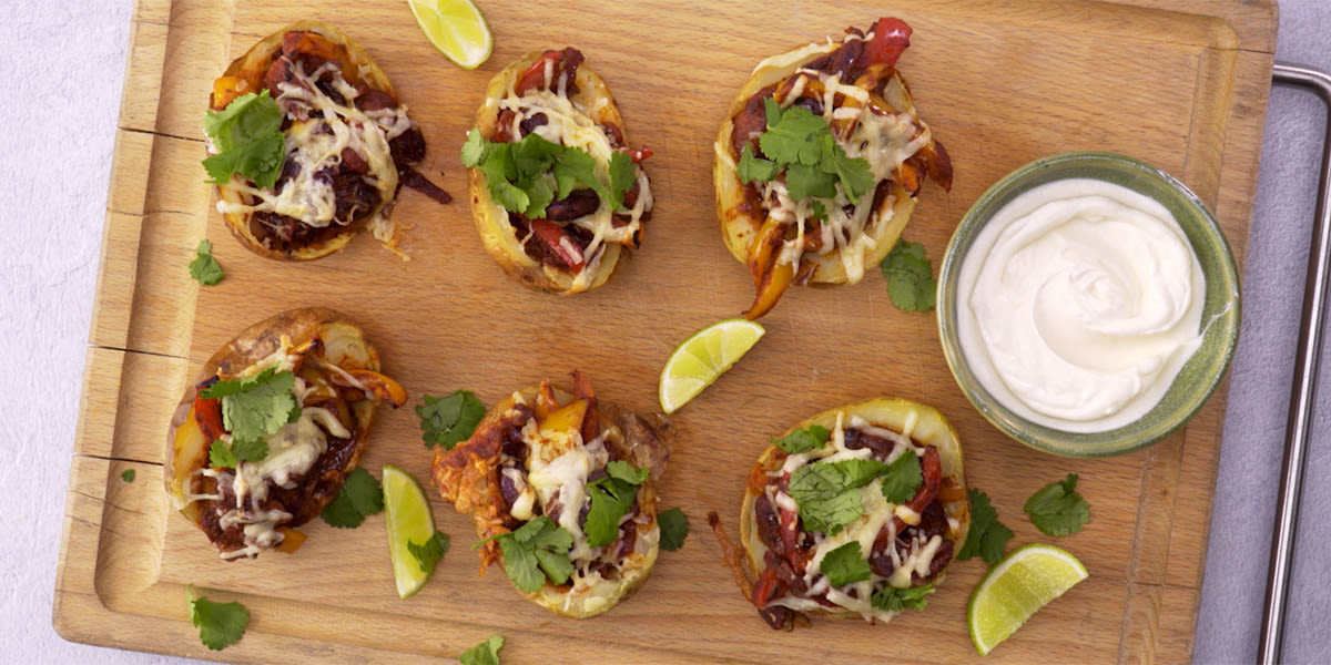 Fajita jacket potatoes Fajita jacket potatoes