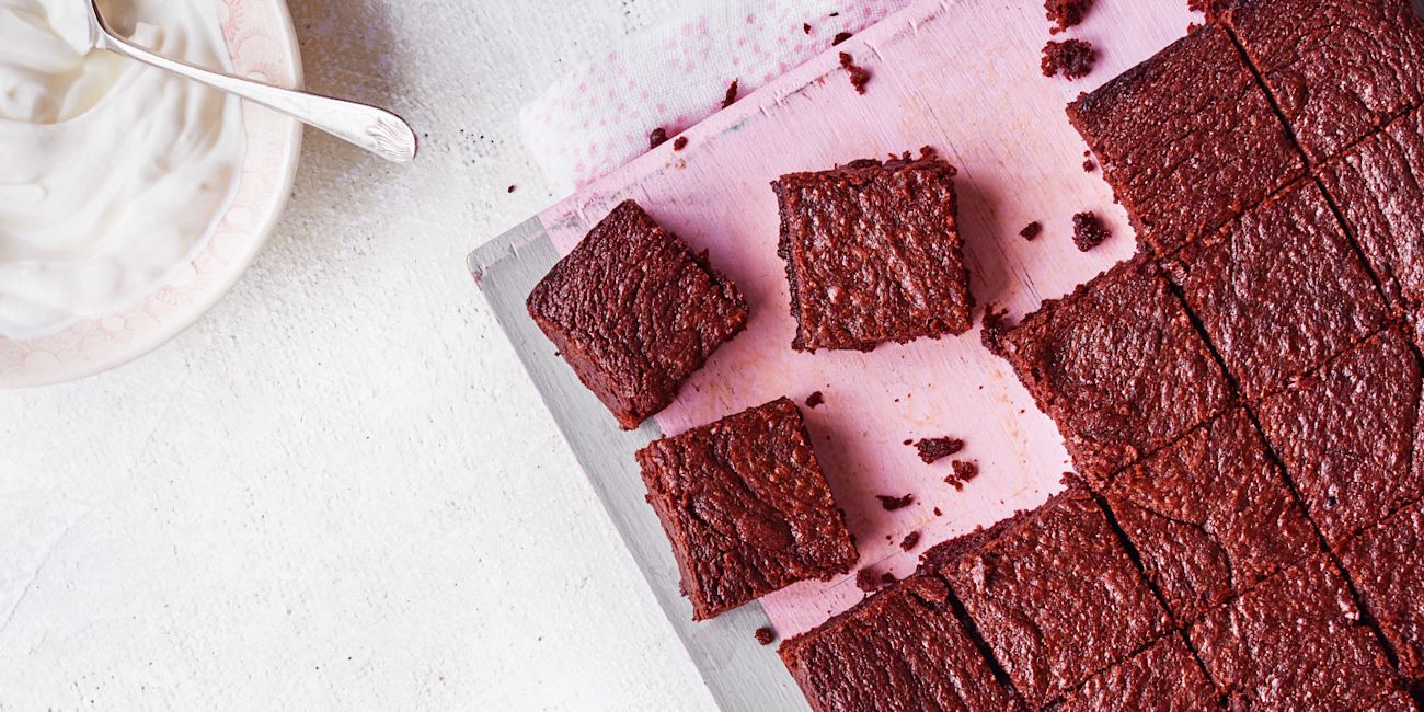 Red velvet brownies