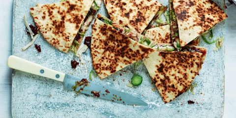 Christmas quesadillas