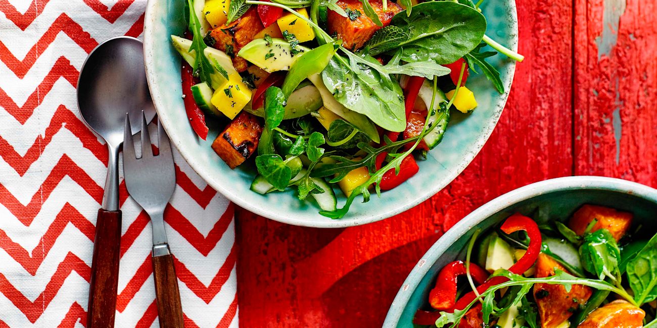 Sweet potato and mango salad Sweet potato and mango salad