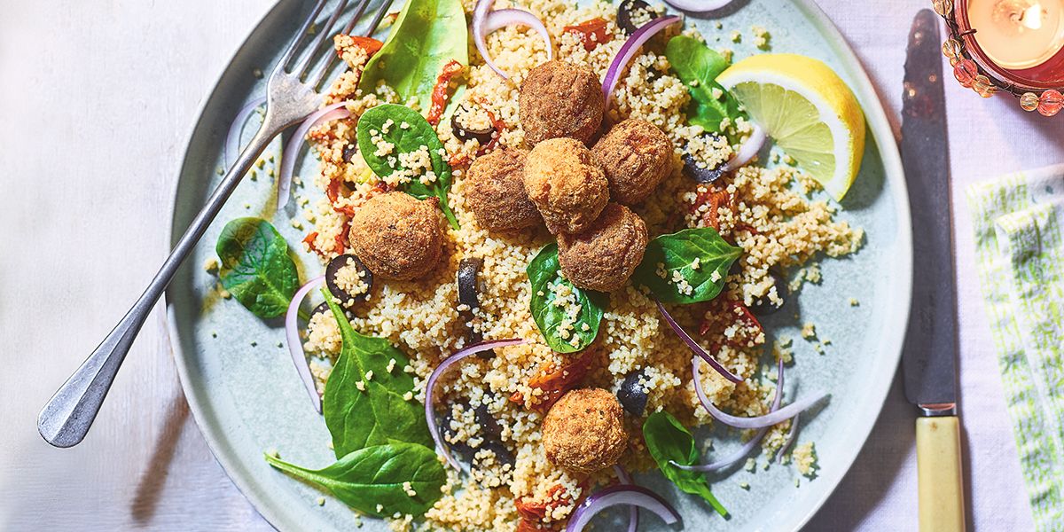 Chick’n & sundried tomato cous cous salad Chick’n & sundried tomato cous cous salad
