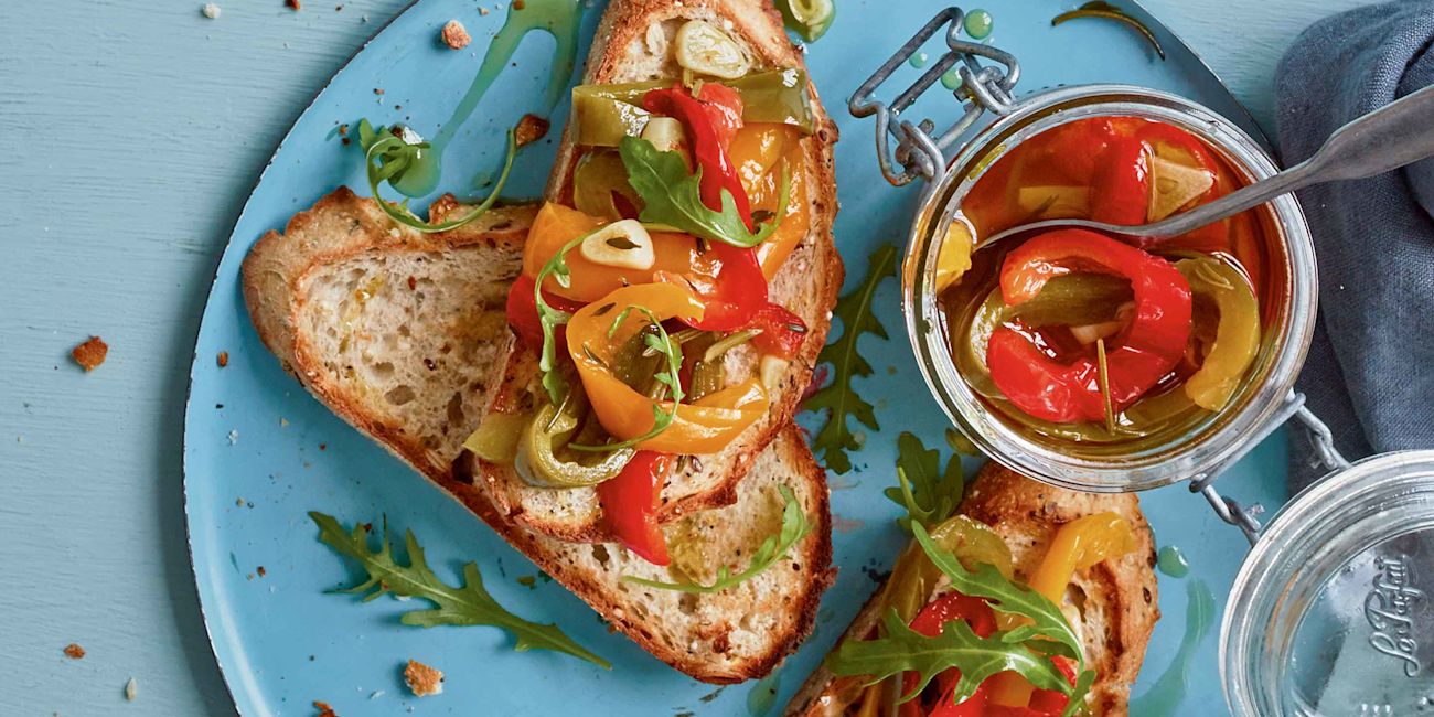 Spicy confit peppers Spicy confit peppers