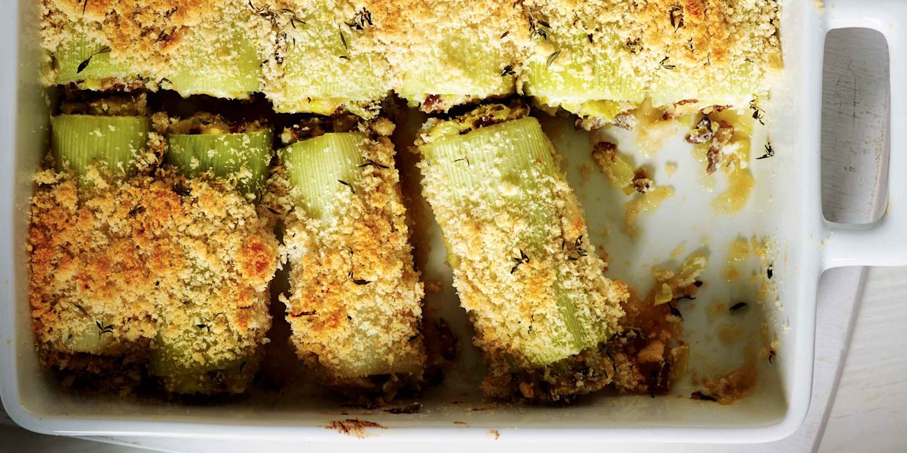 Leek cannelloni Leek cannelloni