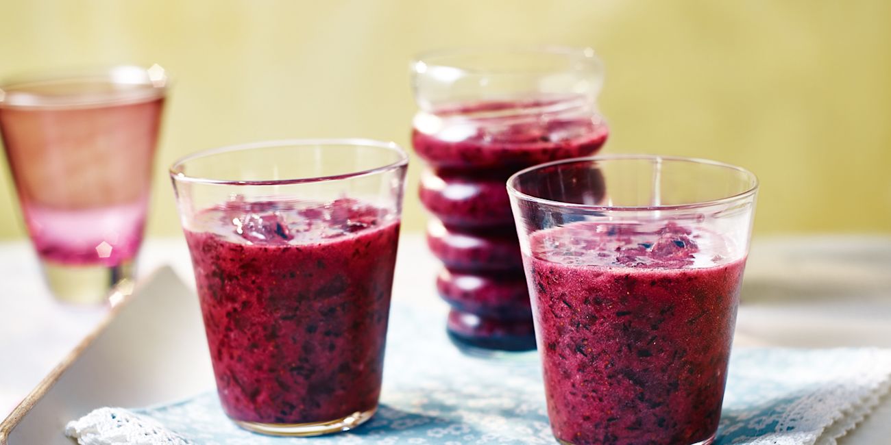 Blueberry slushie Blueberry slushie