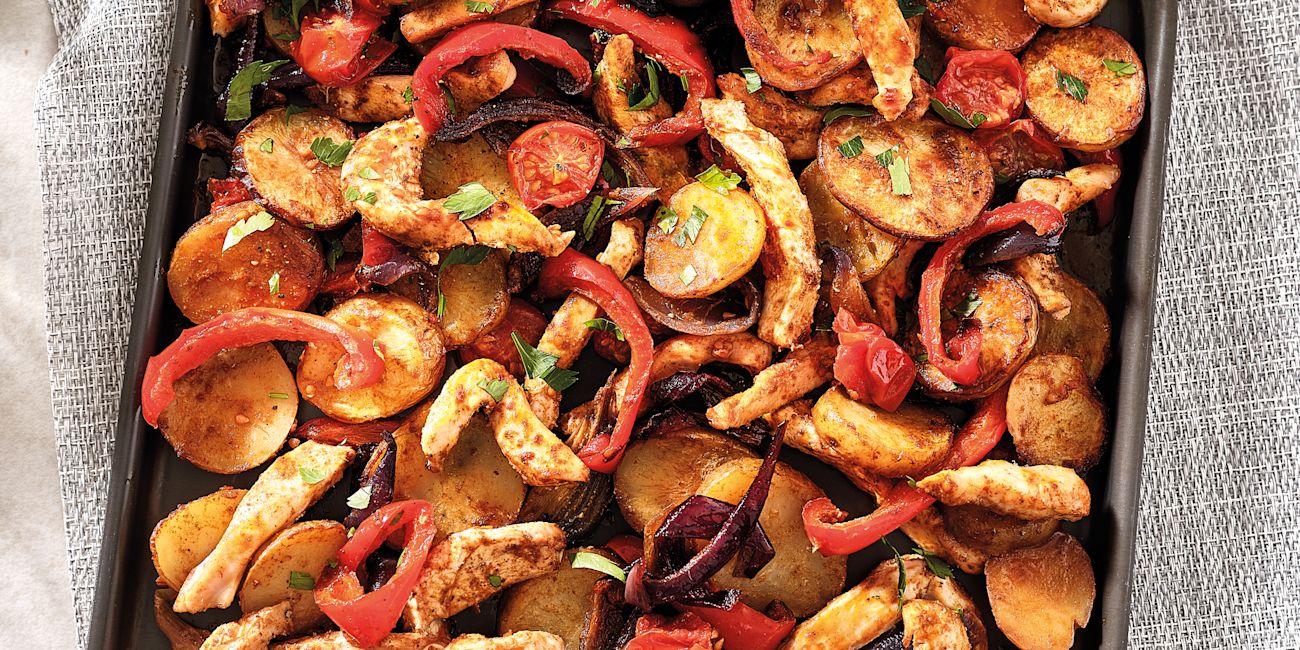 Sheet pan chicken with veggies Sheet pan chicken with veggies