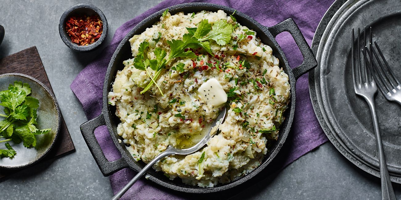 Spiced cauliflower mash Spiced cauliflower mash
