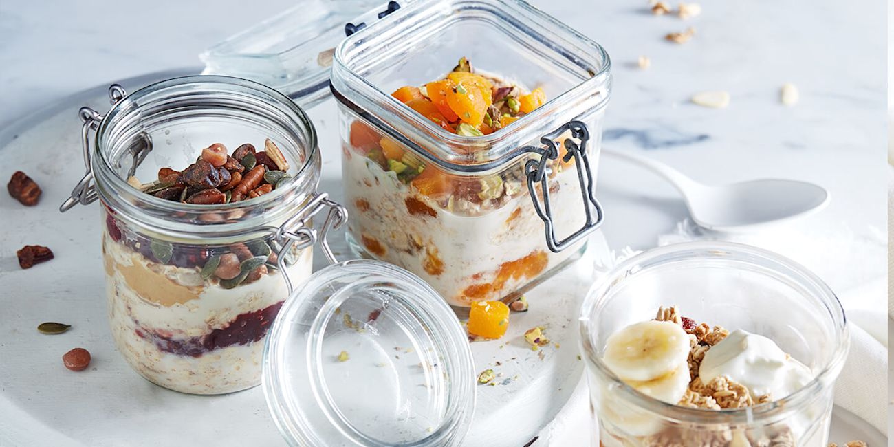 Overnight cinnamon
oats Overnight cinnamon
oats