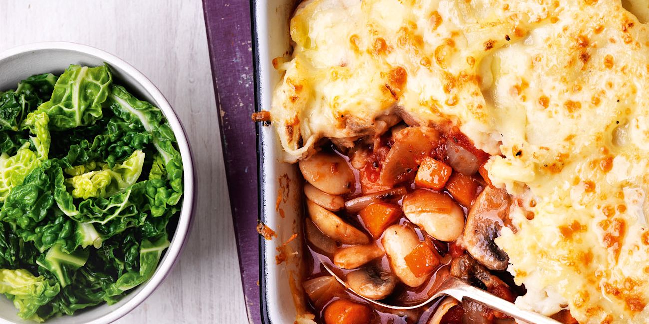 Vegetarian cottage pie Vegetarian cottage pie