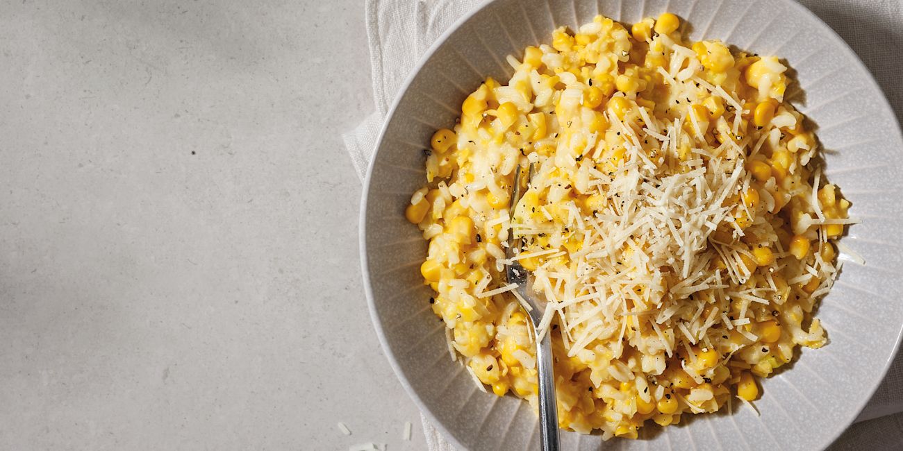 Sweetcorn risotto Sweetcorn risotto