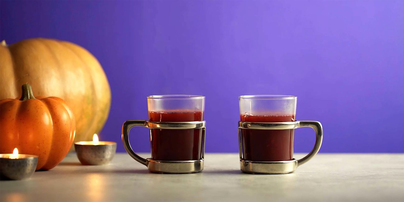 Mulled midnight magic cocktail Mulled midnight magic cocktail