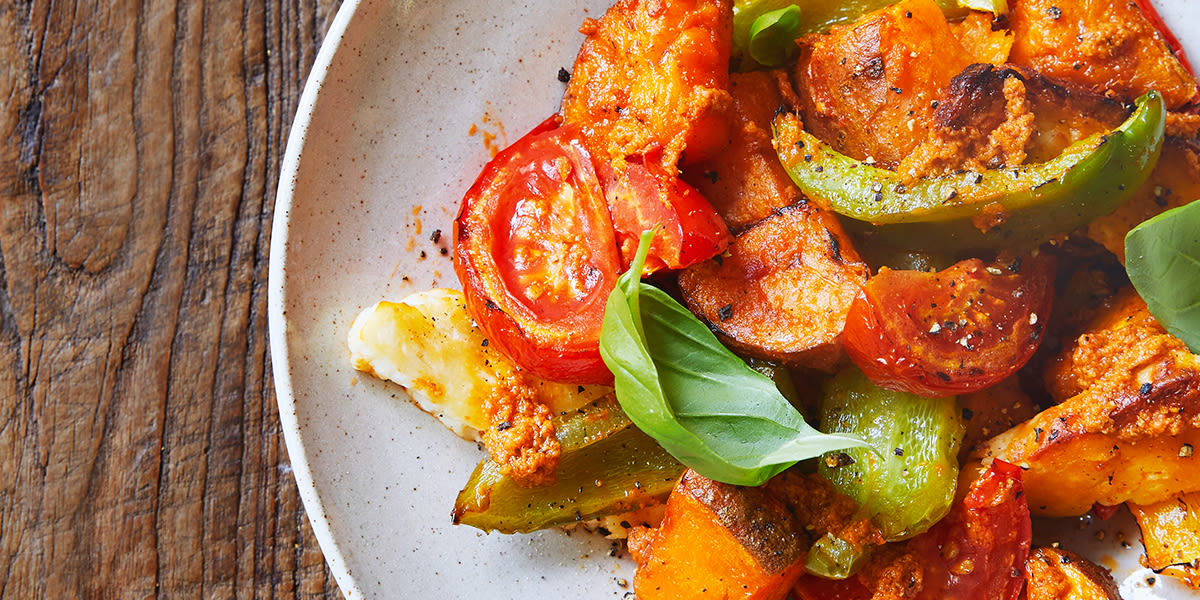 Sweet potato & pepper pesto Sweet potato & pepper pesto