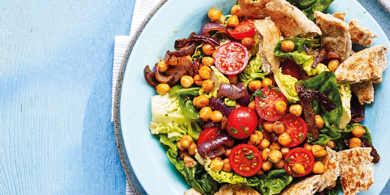 Chick pea rainbow salad Chick pea rainbow salad
