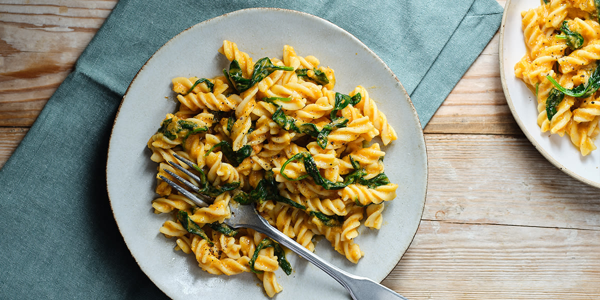 Pasta with roasted vegetable ragu Pasta with roasted vegetable ragu
