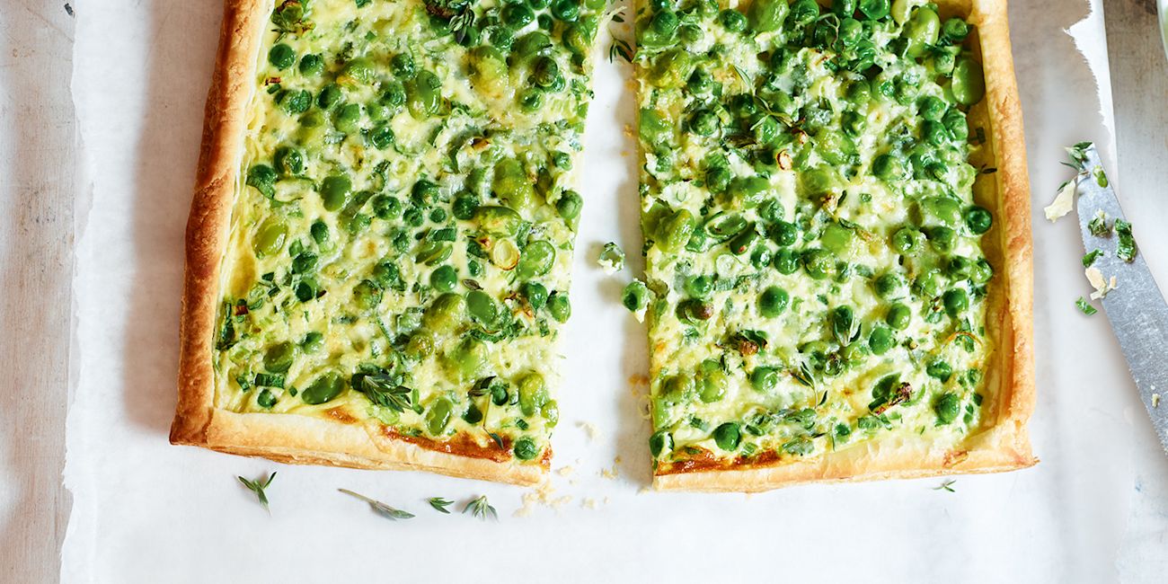 Summer veg tart Summer veg tart