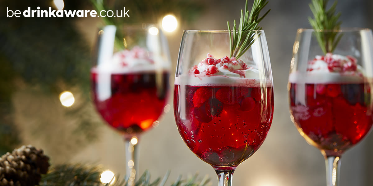 Snow-capped prosecco jellies Snow-capped prosecco jellies