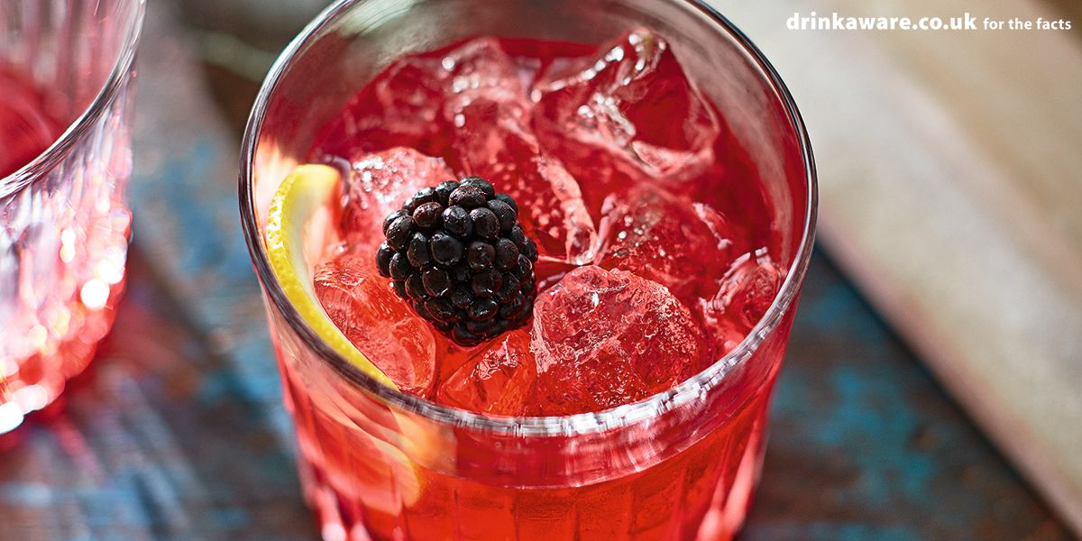 Bank holiday bramble cocktail Bank holiday bramble cocktail