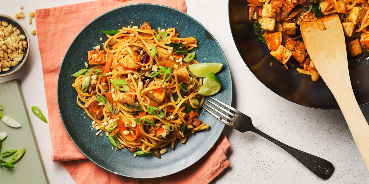 Chilli & garlic tofu stir-fry Chilli & garlic tofu stir-fry