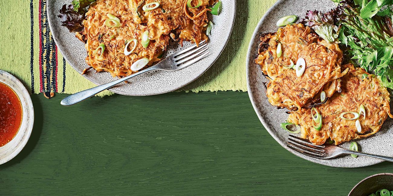 Kimchi pancakes Kimchi pancakes