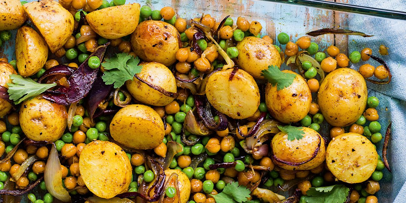 Bombay potato
traybake Bombay potato
traybake