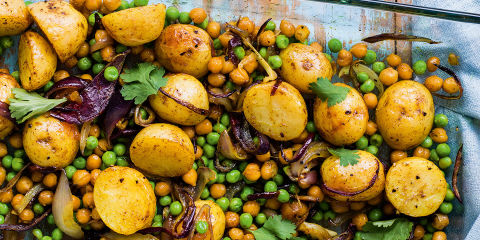 Bombay potato
 traybake