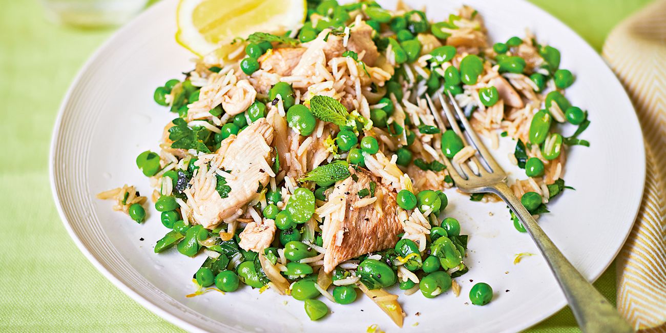 Minty chicken pilaf Minty chicken pilaf