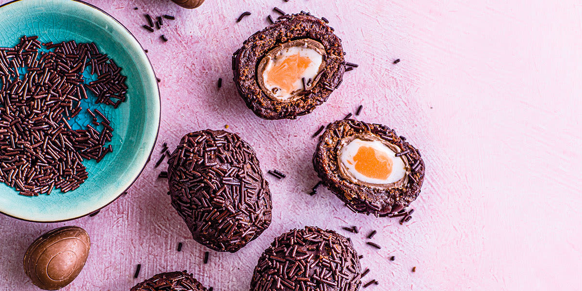 Brownie 'Scotch' egg Brownie 'Scotch' egg