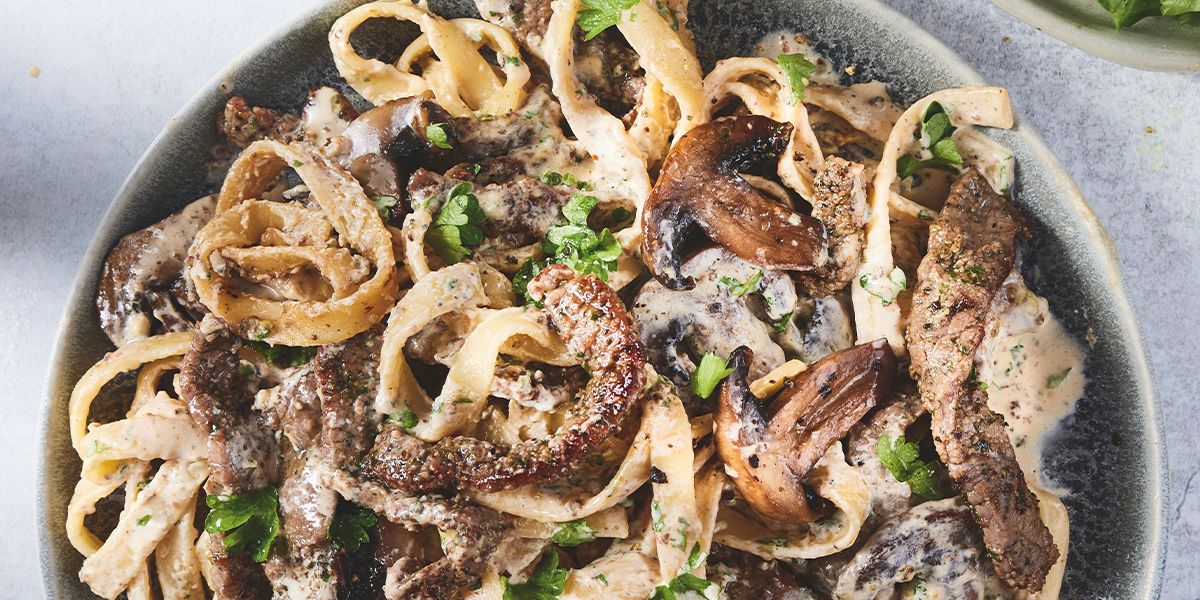 Steak & Mushroom Tagliatelle Steak & Mushroom Tagliatelle