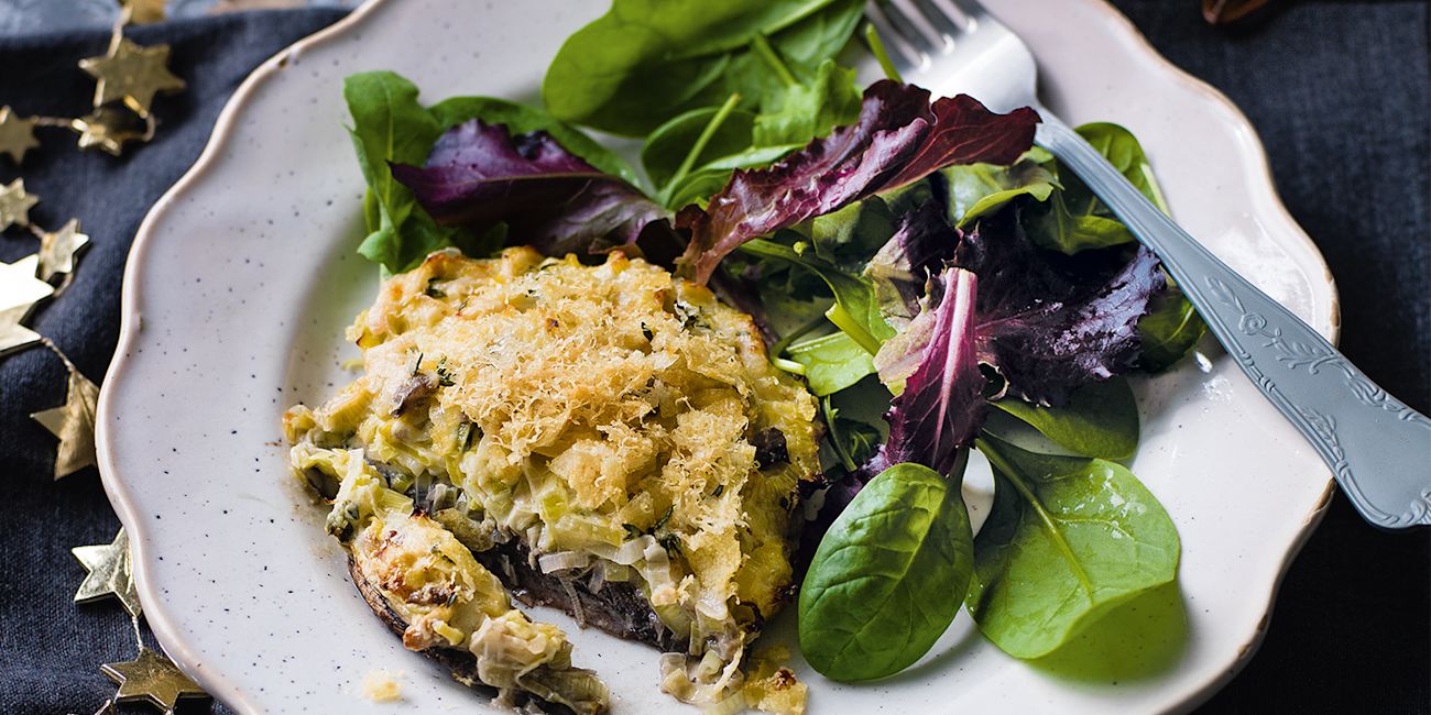 Mushroom gratins Mushroom gratins
