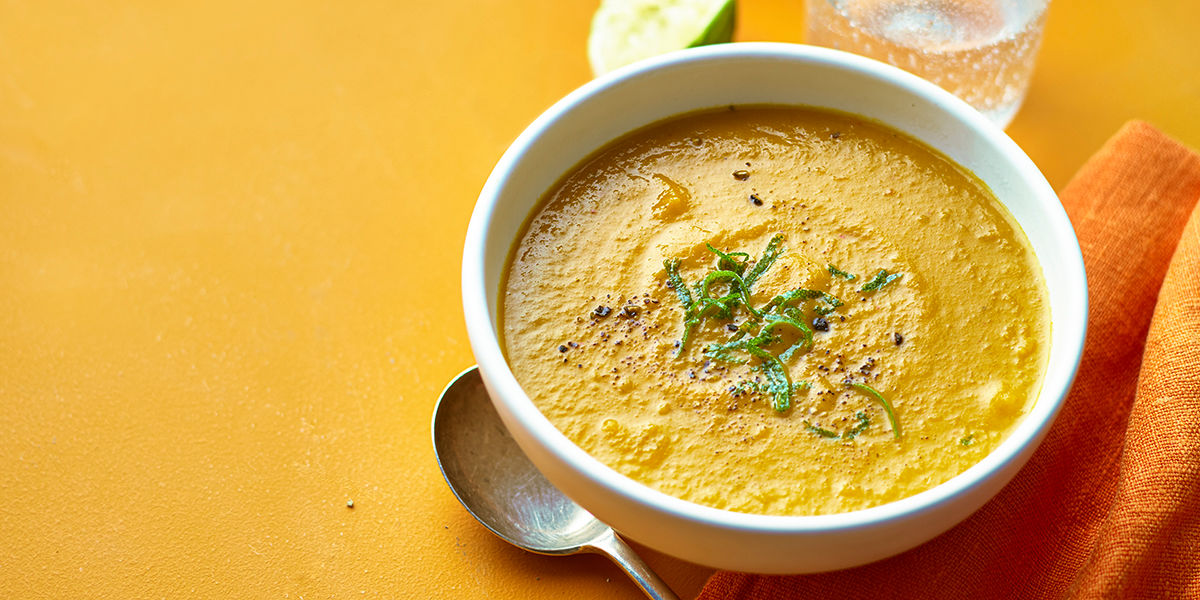 Carrot, curry and coconut soup Carrot, curry and coconut soup
