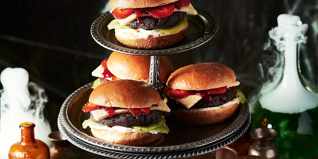 Trick or treat burgers Trick or treat burgers