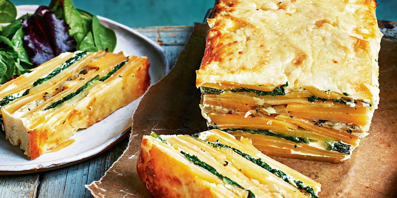 Swede and kale layer cake Swede and kale layer cake