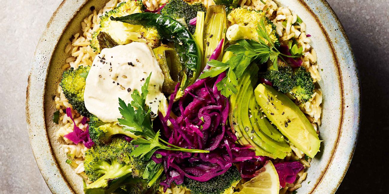 Veggie scrap Buddha bowl Veggie scrap Buddha bowl
