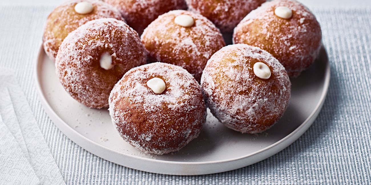 Eggnog doughnuts Eggnog doughnuts