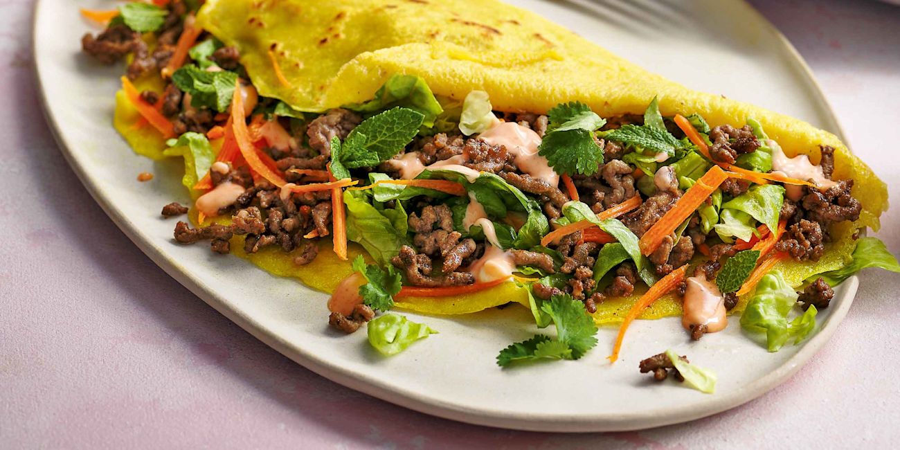 Crispy Vietnamese style pancakes Crispy Vietnamese style pancakes